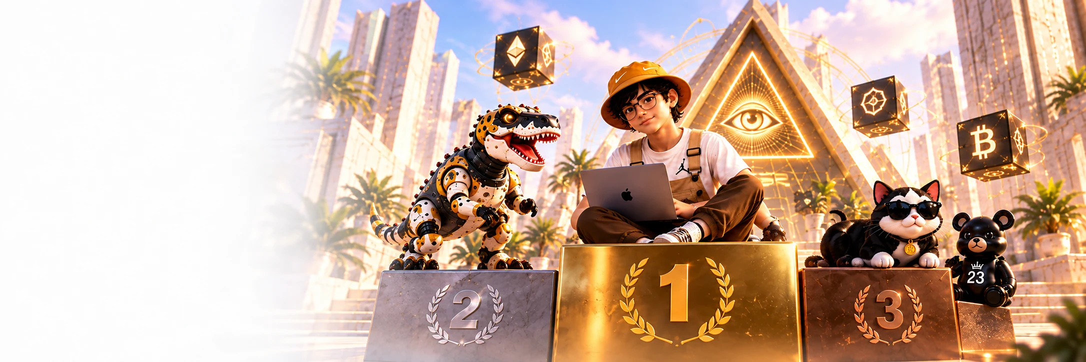 Israel, T-Rex Tech and Cat Lab on an achievement podium